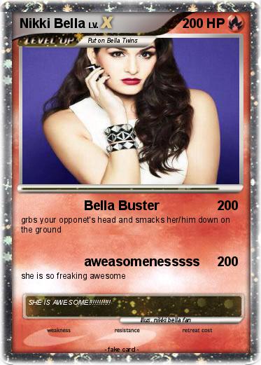 Pokemon Nikki Bella
