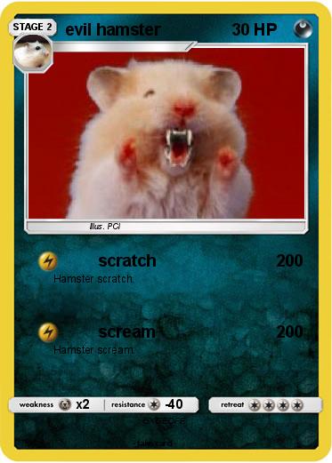 Pokemon evil hamster