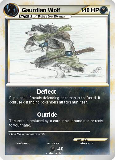 Pokemon Gaurdian Wolf