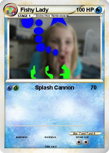Pokemon Fishy Lady