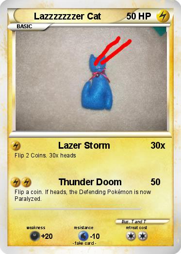 Pokemon Lazzzzzzzer Cat