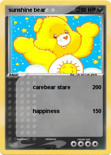 Pokemon sunshine bear