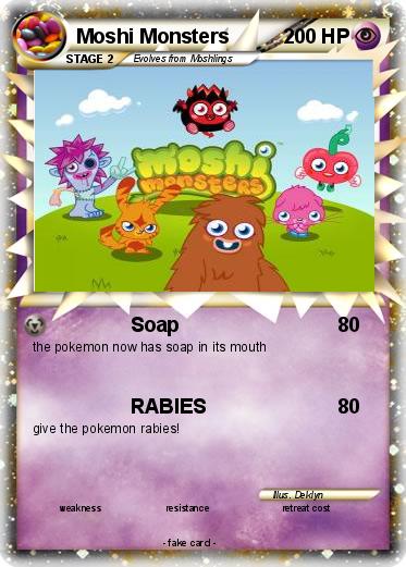 Pokemon Moshi Monsters