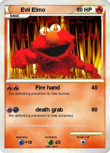 Pokemon Evil Elmo