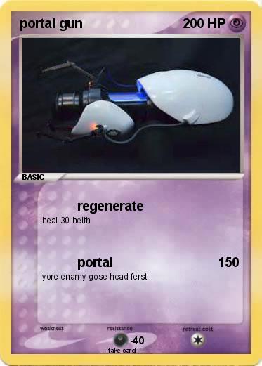 Pokemon portal gun