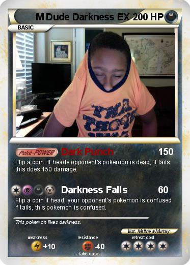 Pokemon M Dude Darkness EX