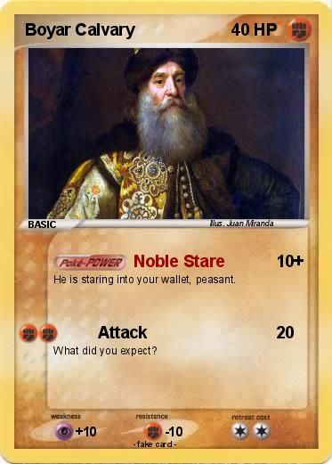 Pokemon Boyar Calvary