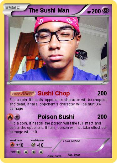 Pokemon The Sushi Man