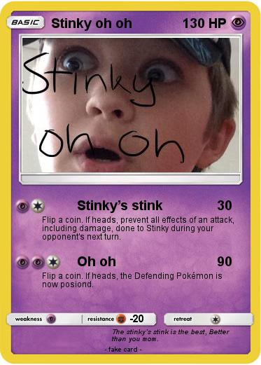 Pokemon Stinky oh oh
