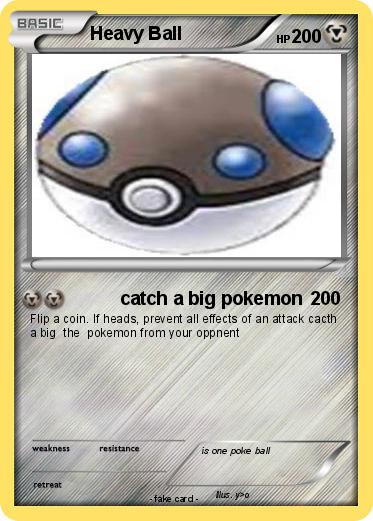 Pokemon Heavy Ball
