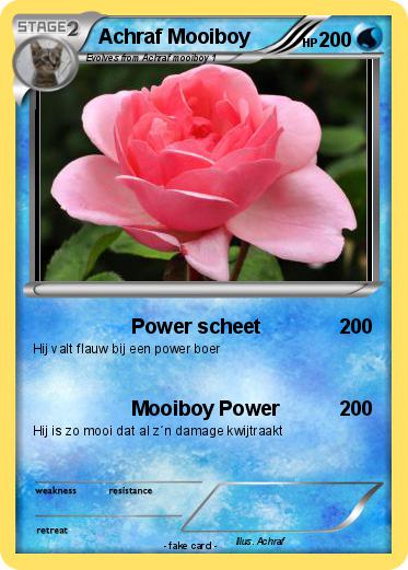 Pokemon Achraf Mooiboy