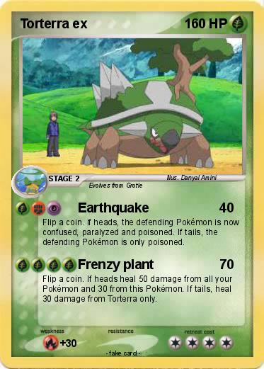 Pokemon Torterra ex