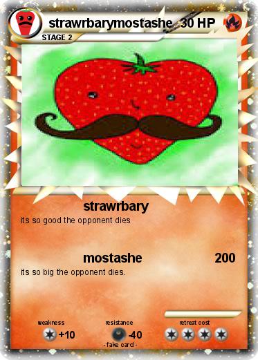 Pokemon strawrbarymostashe