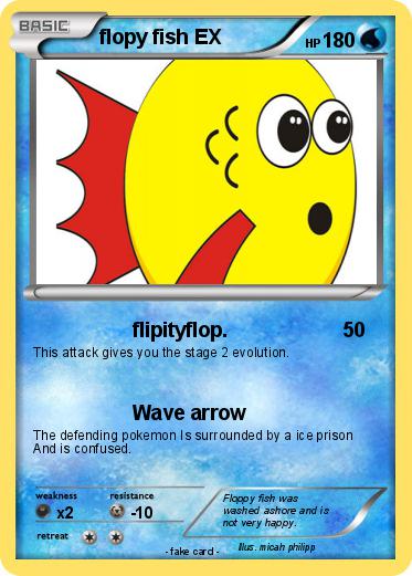 Pokemon flopy fish EX