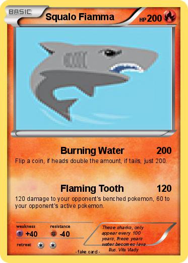 Pokemon Squalo Fiamma