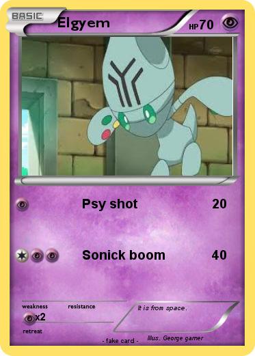 Pokemon Elgyem