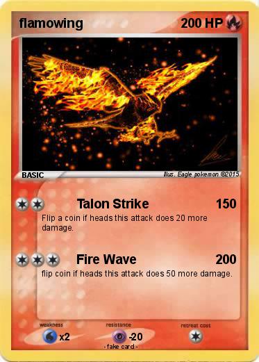 Pokemon flamowing