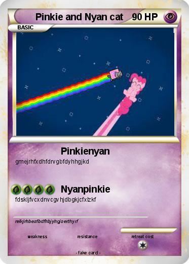 Pokemon Pinkie and Nyan cat