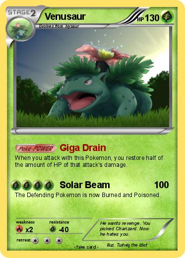 Pokemon Venusaur