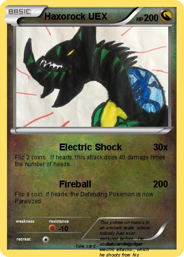 Pokemon Haxorock UEX