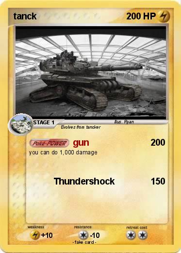 Pokemon tanck