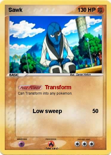 Pokemon Sawk