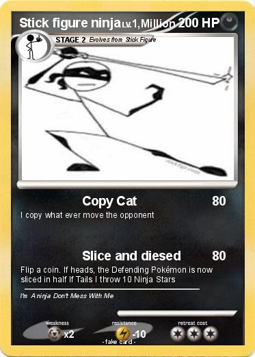 Pokemon Stick figure ninja