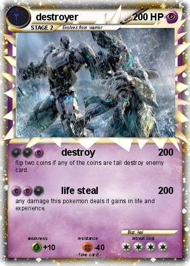Pokemon destroyer
