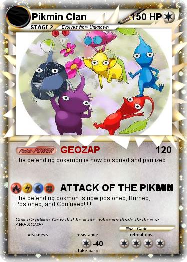 Pokemon Pikmin Clan