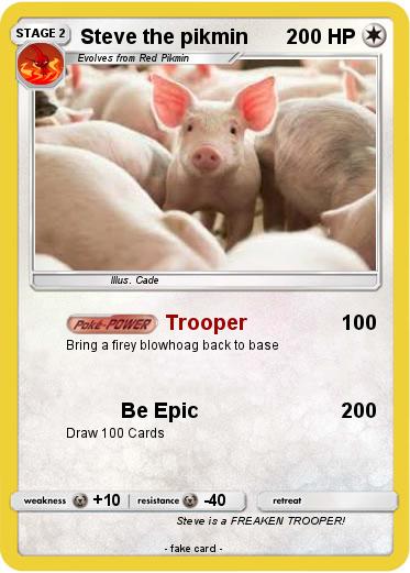 Pokemon Steve the pikmin