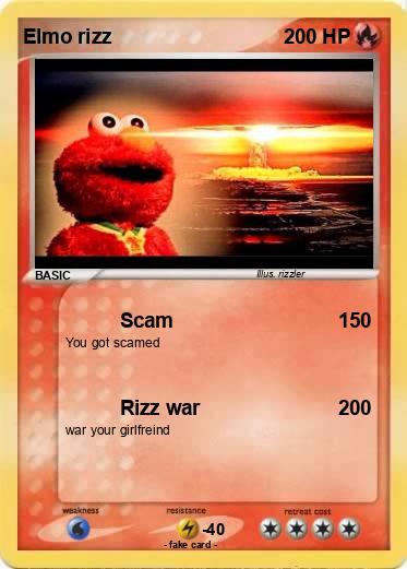 Pokemon Elmo rizz