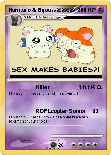 Pokemon Hamtaro & Bijou