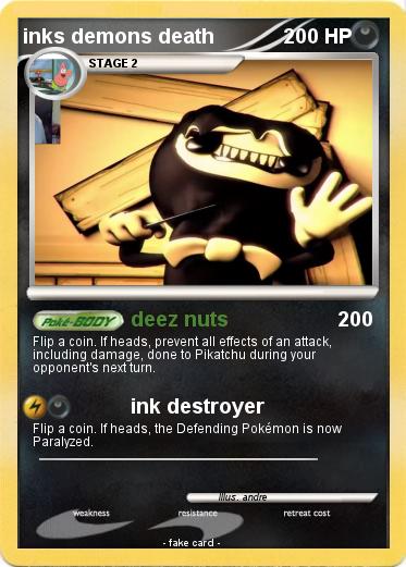 Pokemon inks demons death