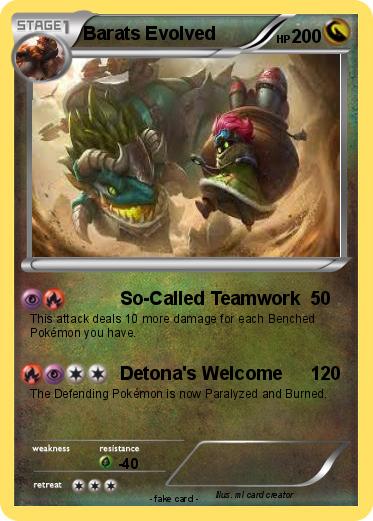 Pokemon Barats Evolved