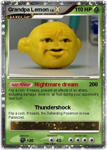 Pokemon Grandpa Lemon