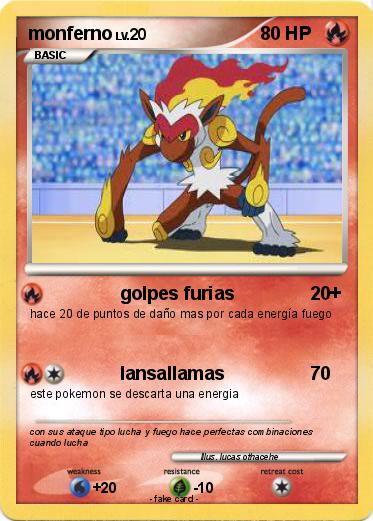 Pokemon monferno