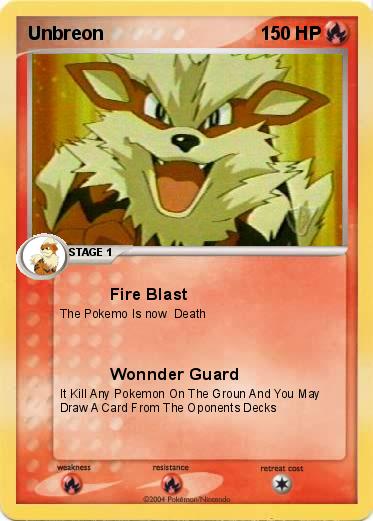 Pokemon Unbreon