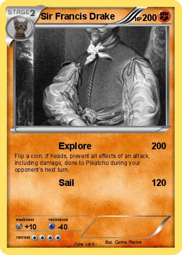 Pokemon Sir Francis Drake
