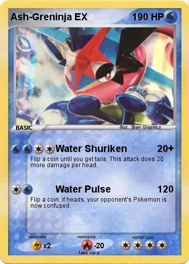 Pokemon Ash-Greninja EX