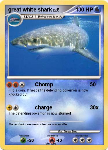 Pokemon great white shark