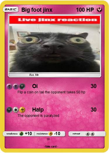 Pokemon Big foot jinx
