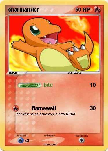 Pokemon charmander