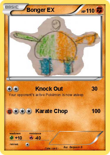 Pokemon Bonger EX