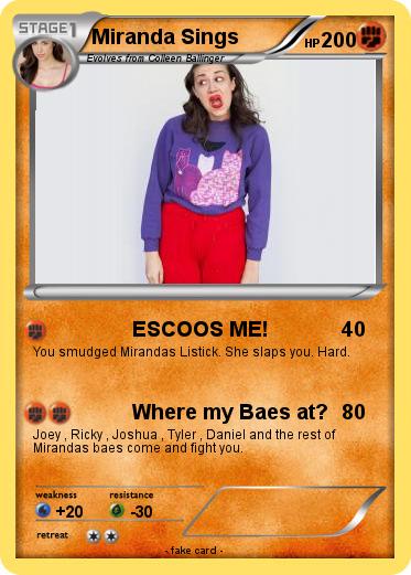 Pokemon Miranda Sings