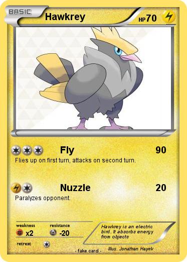 Pokemon Hawkrey