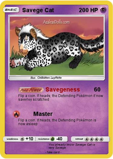 Pokemon Savege Cat