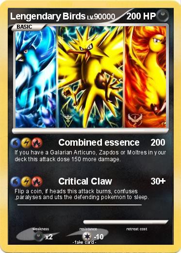 Pokemon Lengendary Birds
