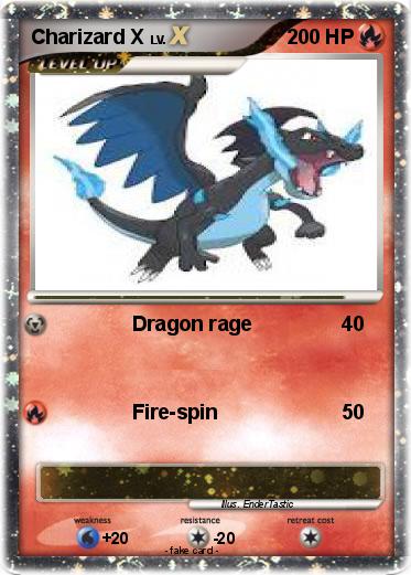 Pokemon Charizard X