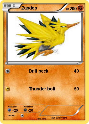 Pokemon Zapdos