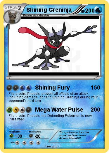 Pokemon Shining Greninja